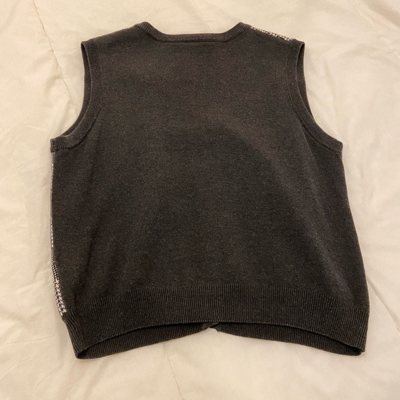 Gray Plaid Vest - Picture 4 of 4